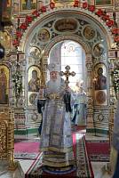 Архиерейское богослужение с&nbsp;участием Сводного детского хора Московской епархии в&nbsp;день юбилея Троицкого собора г.&nbsp;Щелково