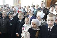 Архиерейское богослужение с&nbsp;участием Сводного детского хора Московской епархии в&nbsp;день юбилея Троицкого собора г.&nbsp;Щелково