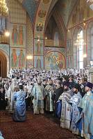 Архиерейское богослужение с&nbsp;участием Сводного детского хора Московской епархии в&nbsp;день юбилея Троицкого собора г.&nbsp;Щелково