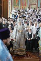 Архиерейское богослужение с&nbsp;участием Сводного детского хора Московской епархии в&nbsp;день юбилея Троицкого собора г.&nbsp;Щелково