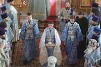 Архиерейское богослужение с&nbsp;участием Сводного детского хора Московской епархии в&nbsp;день юбилея Троицкого собора г.&nbsp;Щелково