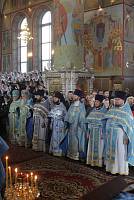 Архиерейское богослужение с&nbsp;участием Сводного детского хора Московской епархии в&nbsp;день юбилея Троицкого собора г.&nbsp;Щелково