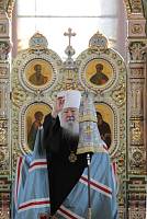 Архиерейское богослужение с&nbsp;участием Сводного детского хора Московской епархии в&nbsp;день юбилея Троицкого собора г.&nbsp;Щелково