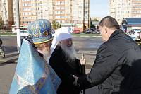 Архиерейское богослужение с&nbsp;участием Сводного детского хора Московской епархии в&nbsp;день юбилея Троицкого собора г.&nbsp;Щелково