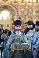 Архиерейское богослужение с&nbsp;участием Сводного детского хора Московской епархии в&nbsp;день юбилея Троицкого собора г.&nbsp;Щелково