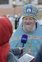 Архиерейское богослужение с&nbsp;участием Сводного детского хора Московской епархии в&nbsp;день юбилея Троицкого собора г.&nbsp;Щелково