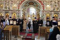 Архиерейское богослужение с&nbsp;участием Сводного детского хора Московской епархии в&nbsp;день юбилея Троицкого собора г.&nbsp;Щелково