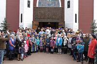 Архиерейское богослужение с&nbsp;участием Сводного детского хора Московской епархии в&nbsp;день юбилея Троицкого собора г.&nbsp;Щелково