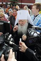 Архиерейское богослужение с&nbsp;участием Сводного детского хора Московской епархии в&nbsp;день юбилея Троицкого собора г.&nbsp;Щелково