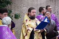 Поднятие крестов на&nbsp;купол Вознесенского храма г.&nbsp;Электростали