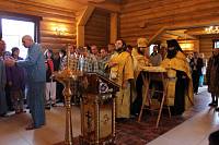 Молебен в&nbsp;психиатрической больнице деревни Андреево Павлово-Посадского района