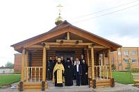 Молебен в&nbsp;психиатрической больнице деревни Андреево Павлово-Посадского района