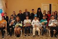 Торжественная церемония вручения свидетельств о&nbsp;рождении в&nbsp;Шатурском отделе ЗАГС