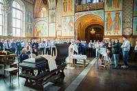 Отпевание полицейского Михаила Балакина в&nbsp;Троицком соборе г.&nbsp;Щелково