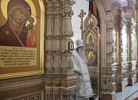 Отпевание настоятеля храма великомученика Никиты деревни Бывалино игумена Амвросия (Шевчука)