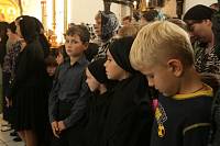 Отпевание настоятеля храма великомученика Никиты деревни Бывалино игумена Амвросия (Шевчука)