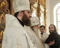 Отпевание настоятеля храма великомученика Никиты деревни Бывалино игумена Амвросия (Шевчука)