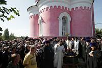 Отпевание настоятеля храма великомученика Никиты деревни Бывалино игумена Амвросия (Шевчука)