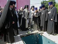 Отпевание настоятеля храма великомученика Никиты деревни Бывалино игумена Амвросия (Шевчука)