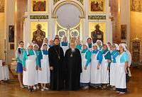 Поездка сестричества милосердия во&nbsp;имя сщмч. Никиты в&nbsp;храм благоверного царевича Димитрия при Первой Градской больнице г.&nbsp;Москвы