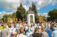 Крестный ход в&nbsp;день памяти вмч. Пантелеимона в&nbsp;поселке Обухово