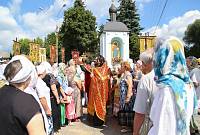 Крестный ход в&nbsp;день памяти вмч. Пантелеимона в&nbsp;поселке Обухово