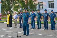 Проводы колонны с&nbsp;гуманитарным грузом в&nbsp;Ногинском спасательном центре МЧС