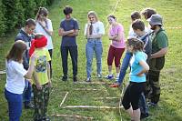 Епархиальный молодежный лагерь на&nbsp;приходе Покровского храма села Кудиново