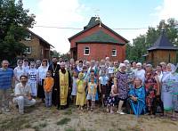 Престольный праздник Всехсвятского храма Поселка 1-го Мая