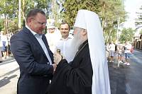 Великое освящение храма в честь святителя Николая Чудотворца в Балашихе