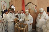 Великое освящение храма в честь святителя Николая Чудотворца в Балашихе