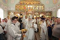 Великое освящение храма в честь святителя Николая Чудотворца в Балашихе