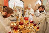 Великое освящение храма в честь святителя Николая Чудотворца в Балашихе