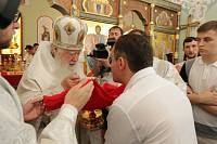 Великое освящение храма в честь святителя Николая Чудотворца в Балашихе