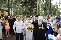 Великое освящение храма в честь святителя Николая Чудотворца в Балашихе