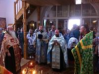 Престольный праздник Боголюбского храма деревни Поточино