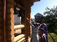 Престольный праздник Боголюбского храма деревни Поточино