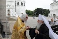 Праздничное богослужение в&nbsp;Успенском соборе Московского Кремля