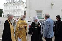 Праздничное богослужение в&nbsp;Успенском соборе Московского Кремля