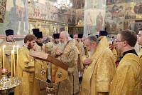 Праздничное богослужение в&nbsp;Успенском соборе Московского Кремля