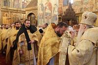 Праздничное богослужение в&nbsp;Успенском соборе Московского Кремля