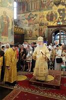 Праздничное богослужение в&nbsp;Успенском соборе Московского Кремля