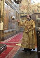 Праздничное богослужение в&nbsp;Успенском соборе Московского Кремля