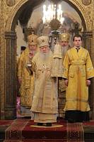 Праздничное богослужение в&nbsp;Успенском соборе Московского Кремля