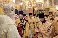 Праздничное богослужение в&nbsp;Успенском соборе Московского Кремля