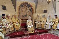 Праздничное богослужение в&nbsp;Успенском соборе Московского Кремля