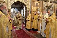 Праздничное богослужение в&nbsp;Успенском соборе Московского Кремля