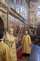 Праздничное богослужение в&nbsp;Успенском соборе Московского Кремля