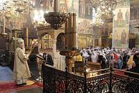 Праздничное богослужение в&nbsp;Успенском соборе Московского Кремля