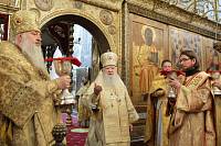 Праздничное богослужение в&nbsp;Успенском соборе Московского Кремля